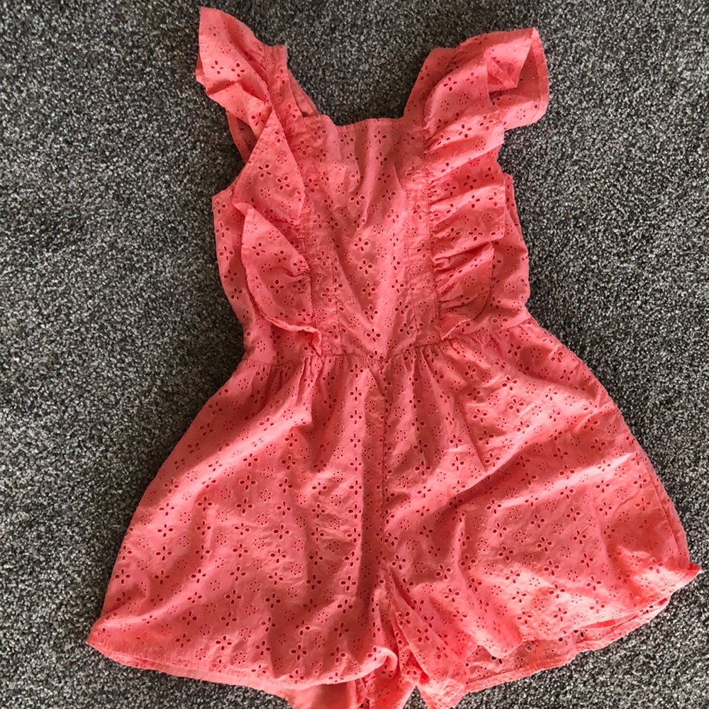 Eyelet Romper